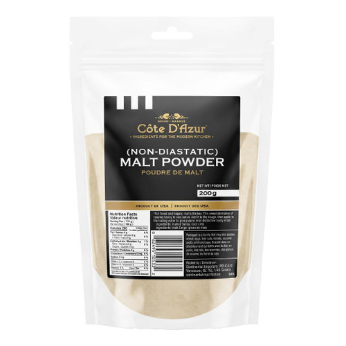 COTE D'AZUR Malt Powder - Non-Diastatic, 200g 