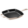 LE CREUSET Meringue Square Skillet Grill, 26cm 