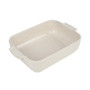 PEUGEOT Appolia Ceramic Rectangular Baker - Ecru, 25cm 