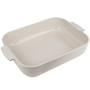 PEUGEOT Appolia Ceramic Rectangular Baker - Ecru, 40cm