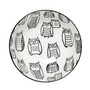 TORRE & TAGUS Kiri Porcelain Medium Bowl - Owl, 6-in