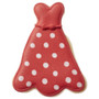 BIRKMANN Dress Detailed Cookie Cutter, 7.5cm 