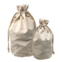 DANESCO Bulk Cotton Food Bags - Flat-bottom, Set of 2 