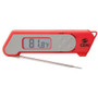 CDN Folding Thermocouple Cooking Thermometer, Red 