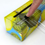 CHICWRAP ChicWrap Plastic Wrap Dispenser -  Lemon, 12" x 250' 