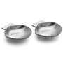 OUTSET All Purpose Grillable Sea Shells - Stainless Steel, Set of 12 