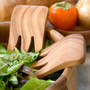 IRONWOOD Bear Claw Salad Server Set - Acacia Wood, 2 Piece 