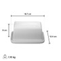 Artichaut Butter Dish - Stoneware, 1lb