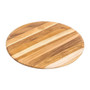 PROTEAK Teakwood Serving Board - Round, 13-in 