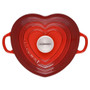 LE CREUSET Cerise Heart Cocotte - Cast Iron, 1.9L 