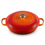 LE CREUSET Flame Braiser - Cast Iron, 4.7L 