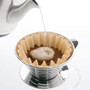 KALITA Wave 155 Coffee Dripper - Stainless Steel, 1-2 Cups 