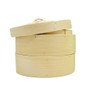 EMF Bamboo Steamer - 2-Tier with Lid, 8-in 