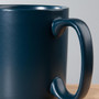 NOW DESIGNS Mug Stoneware - Ink Blue Matte Glaze, 14oz 