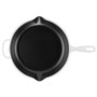 LE CREUSET White Iron Handle Skillet, 30cm 