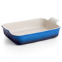 LE CREUSET. Blueberry Heritage Rectangular Baking Dish - Stoneware, 4.7L 