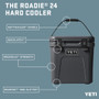 YETI Roadie 24 Hard Cooler, Charcoal 