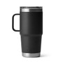 YETI Rambler Travel Mug + Stronghold Lid 591 ML, Black 