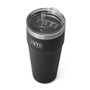 YETI Rambler Stackable Cup - Straw Lid 769 ML, Black 