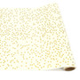 HESTER & COOK Gold Confetti Paper Runner, 20"W x 25'L 