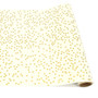 HESTER & COOK Gold Confetti Paper Runner, 20"W x 25'L