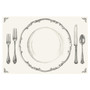 HESTER & COOK Perfect Setting Paper Placemat, 24 Sheets