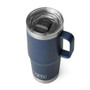 YETI Rambler Travel Mug + Stronghold Lid 591 ML, Navy 