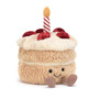 JELLYCAT Amuseable Birthday Cake, 5 x 6-in 