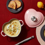 LE CREUSET Shell Pink Heart Cocotte - Cast Iron, 1.9L