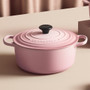 LE CREUSET Shell Pink Round French Oven, 3.3L 