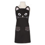 NOW DESIGNS Daydream Kids Apron and Hat Set - Cat, Black