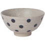 DANICA Element Large Bowl Audrey Dot - Stoneware, 6.25-in 