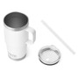 YETI Rambler Straw Mug 739 ML - Straw Lid, White 