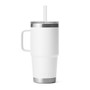 YETI Rambler Straw Mug 739 ML - Straw Lid, White 