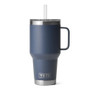 YETI Rambler Straw Mug 1L - Straw Lid, Navy 