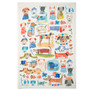 BON | ARTIS Ooh La La Painted Dogs Tea Towel - Cotton, 20 x 30-in 