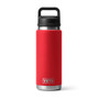 YETI Rambler Bottle With Chug Cap 769 ML, Rescue Red
