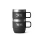 YETI Rambler 177 ML Stackable Mugs - 2-Pack, Black 