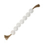 INDABA Alabaster Decor Beads - Large, 21 x 2-in 