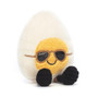 JELLYCAT Amuseable Boiled Egg Chic, 6 x 4-in 