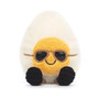 JELLYCAT Amuseable Boiled Egg Chic, 6 x 4-in 