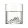 MTNPK GLASSWARE The Bugaboos Tumbler Glass, 12oz 