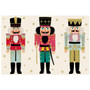 HESTER & COOK Nutcrackers Paper Placemat, 12 Sheets