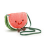 JELLYCAT Amuseable Watermelon Bag, 7 x 8-in 