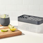 W&P DESIGN PEAK Ice Cube Box & Tray Set