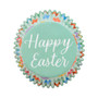 WILTON Baking Cups Standard Green - Happy Easter, 24-Pack
