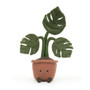 JELLYCAT Amuseable Monstera Plant, 17 x 6-in 