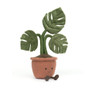 JELLYCAT Amuseable Monstera Plant, 17 x 6-in 