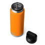 YETI Rambler Bottle 1 L - with Chug Cap, King Crab Orange 