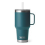 YETI Rambler Straw Mug 1L - Straw Lid, Agave Teal 